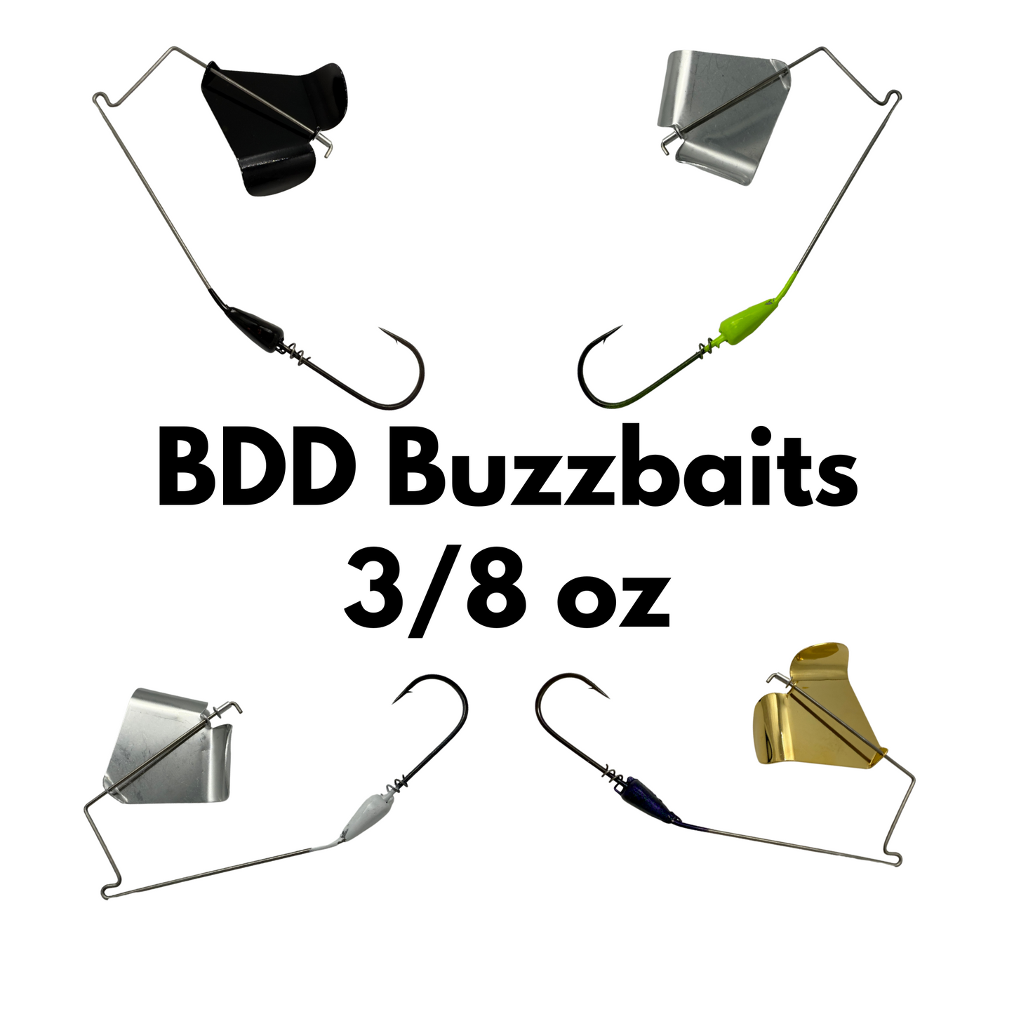 3/8 oz BDD Buzzbaits