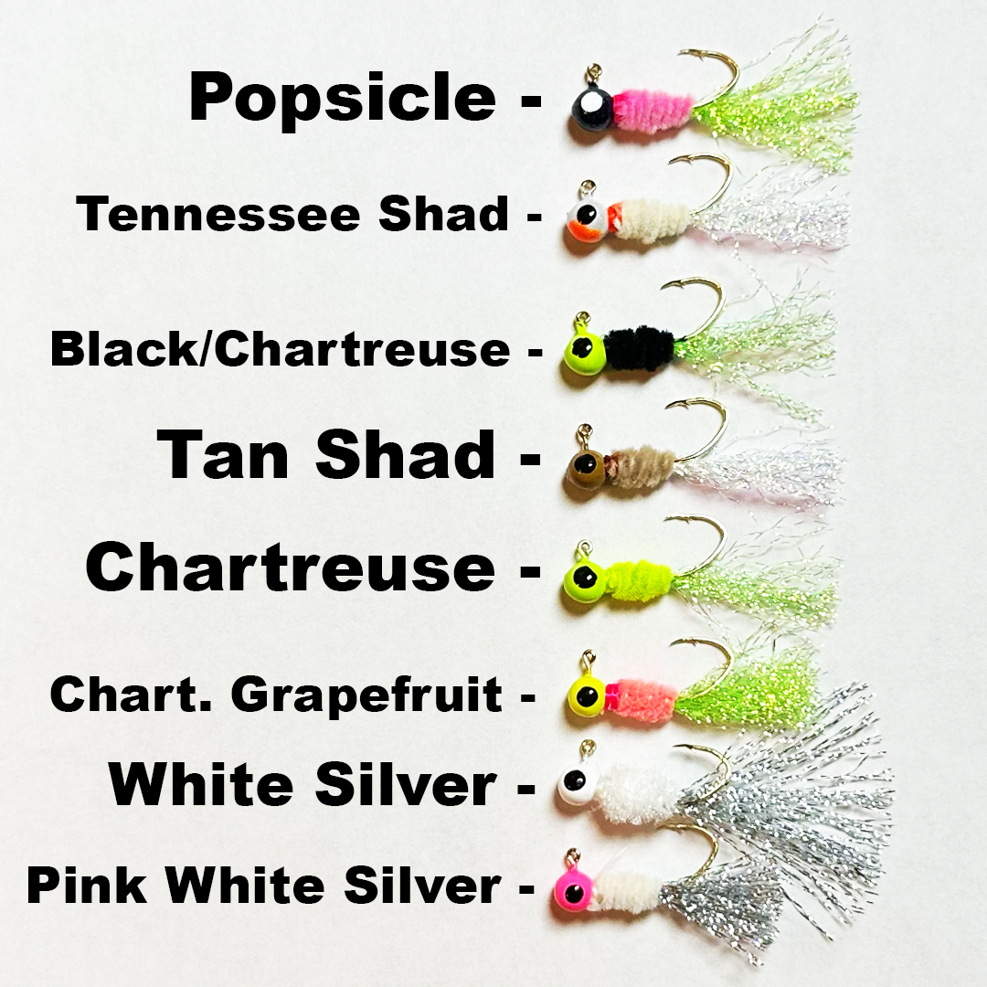 Specktacular Jigs- 1/16 oz and 1/32 oz
