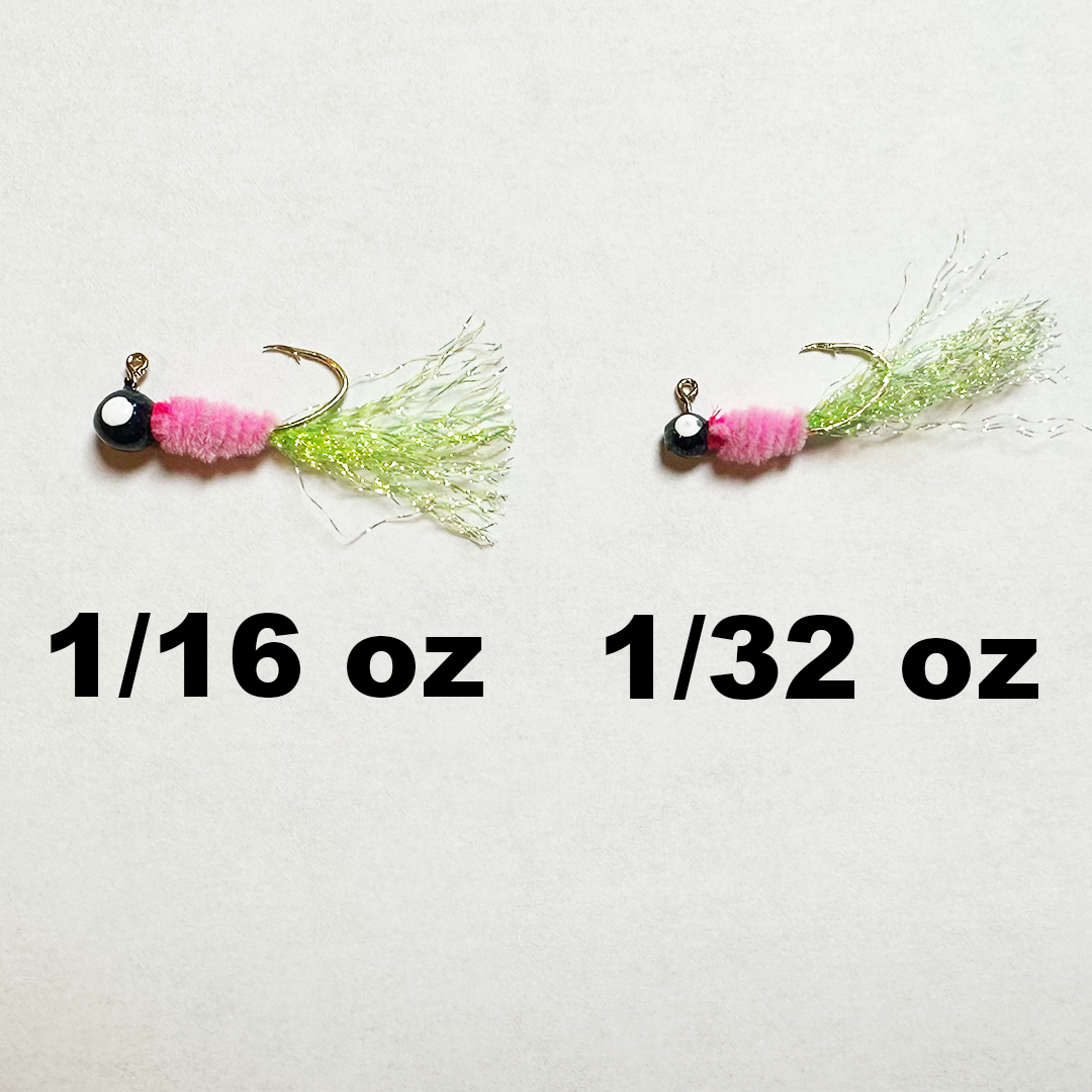 Specktacular Jigs- 1/16 oz and 1/32 oz
