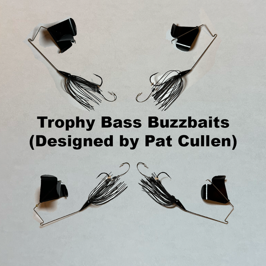 Trophy Bass Buzzbaits (Designed by Pat Cullen)